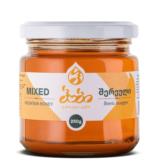 250G Mixed honey (Jar)