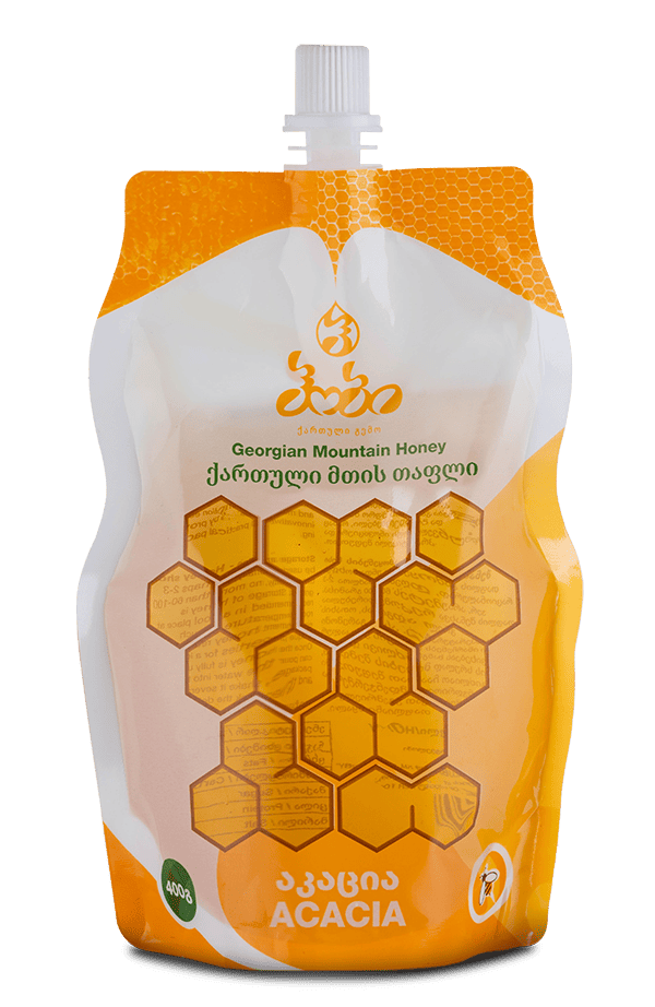 400G Acacia honey (Spout pouch)